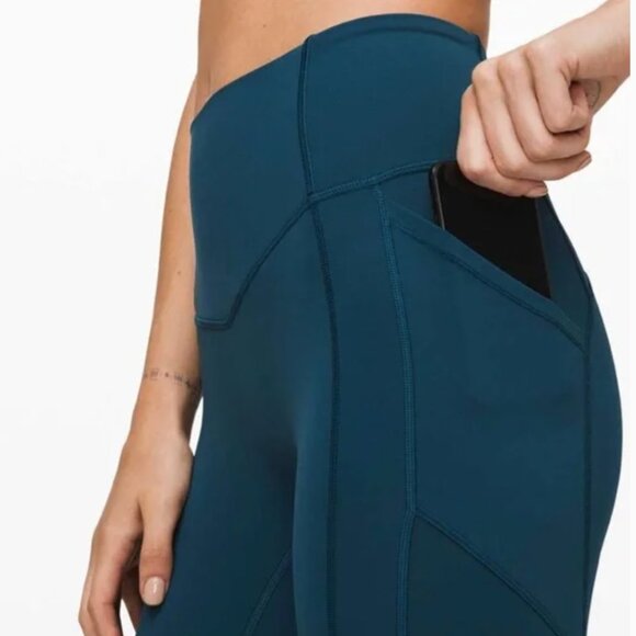 Lululemon All the Right Places Crop 23” - Night Diver - Picture 2 of 8